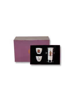 12 zodiac black-tea tea set